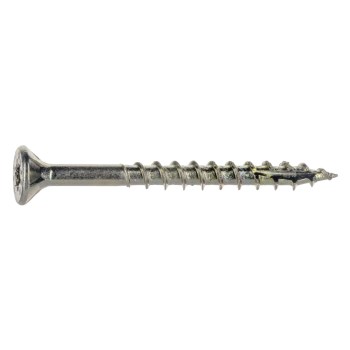 Midwest Fastener Star Drive Wood Screw, Gold - #8 x 1-3/4", 5 lb