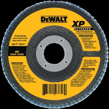 DeWalt Type 29 Flap Disc - 60 Grit, 4-1/2" x 5/8"-11