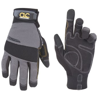 CLC FlexGrip Handyman Gloves, Gray/Black - Large
