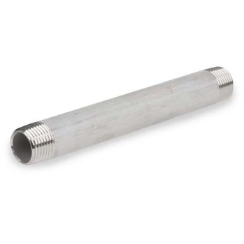 Stainless Steel Pipe Nipple - 1/2" x 5"