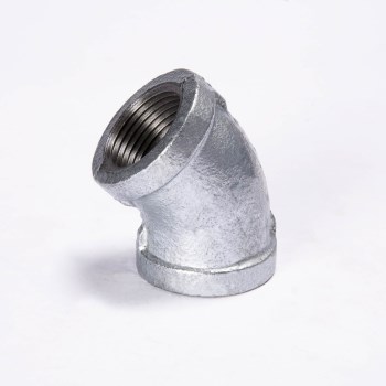 Anvil/Mueller 45-Degree Elbow, Galvanized - 1-1/4"