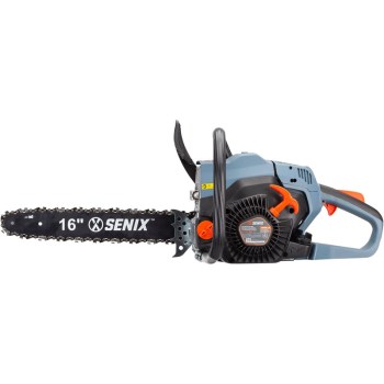 Senix 4QL 4-Cycle Gas Chainsaw - 16", 46cc