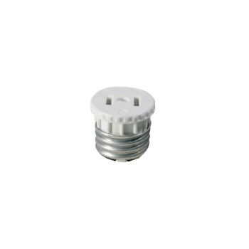 Socket Outlet Adapter - 660W-125V, White
