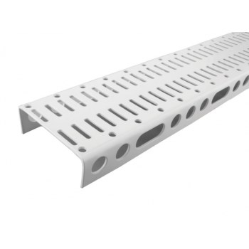 Knape & Vogt Tap Mount Track  White   72"