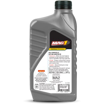 MAG 1 Full Synthetic 4T Motor Oil, 10W-40 - Qt