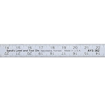 Aluminum Yard Stick - 36"
