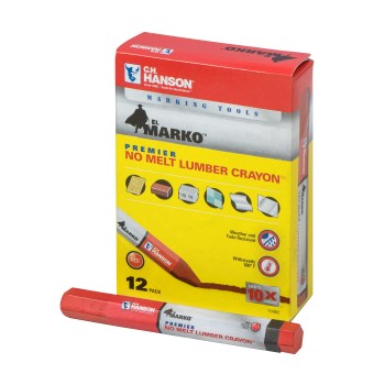 Red Lumber Crayon