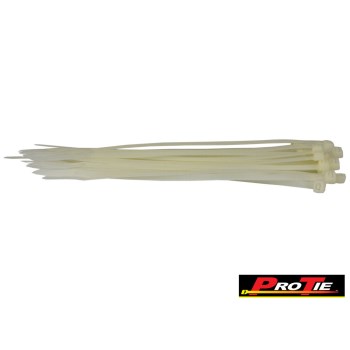 Pro Tie Standard Duty Cable Tie - Natural, 8", 25pk