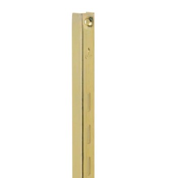 Shelf Standard, Satin Brass Finish - 48"