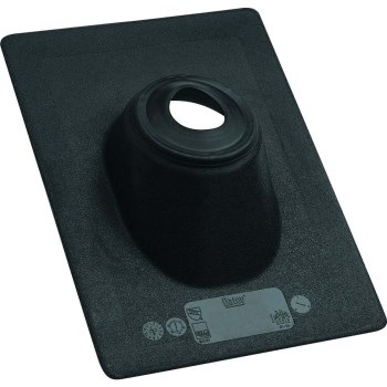 Oatey No-Calk Roof Flashing, Black - 1-1/2" Pipe