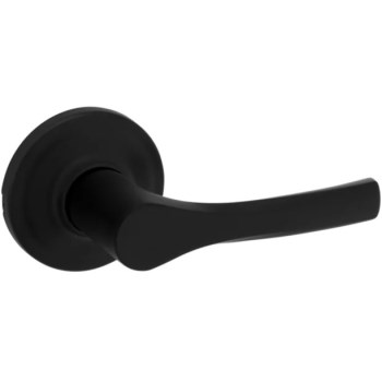 Kwikset Henley Passage Lever, Matte Black