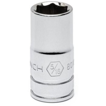 GearWrench Socket, 6-Point - 1/4" Drive, 5/16"