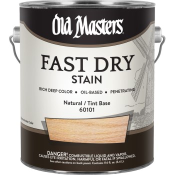 Fast Dry Wood Stain ~ Natural/Tint Base, 1 Gallon