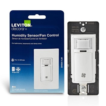 Humidity Switch, Sensor & Fan - 1/4 HP, Multi-Color Option