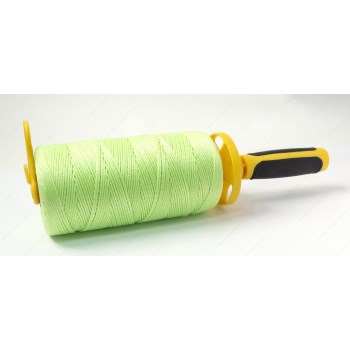 Mibro Neon Yellow Twisted Poly Mason Line - #18 x 1050 Ft