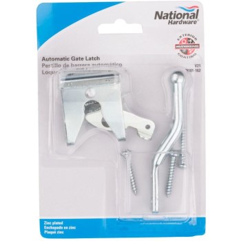  Automatic Gate Latch, Zinc Plated Steel 