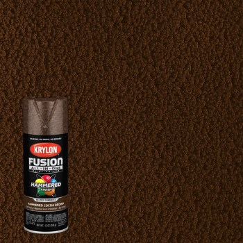 Krylon Fusion Spray Paint, Hammered Cocoa Brown - 12 oz