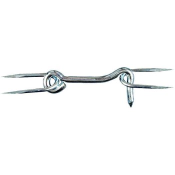 Zinc Gate Hook, Visual Pack 2102  ~ 4" 