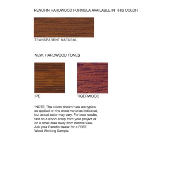 Penetrating Oil Exterior, For Exotic Hardwood - Tigerwood, One Quart