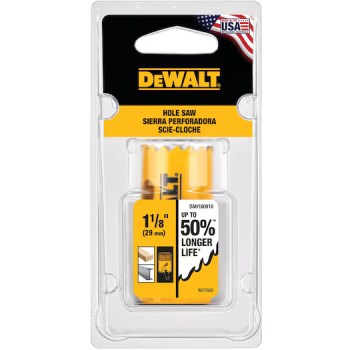 DeWalt Bi-Metal Hole Saw - 1-1/8"
