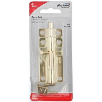 Barrel Bolt, Db Visual Pack 834 4 inches 