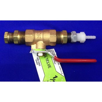 LDR Lead Free Standard Port Ball Valve - 1/2"