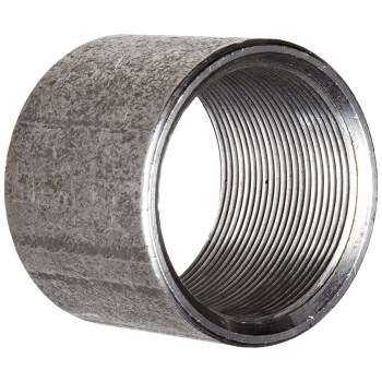 Merchant Coupling, Black Steel - 1/2"