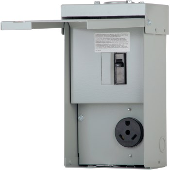 Unmetered Temporary 30 Amp Power Outlet Panel ~ 125 Volt