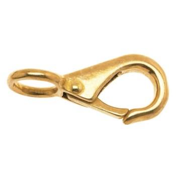 Rigid Round Eye Snap, Bronze - 3/8"