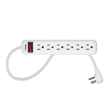 Prime Power Strip - 6 Outlet with 8 Ft Cord