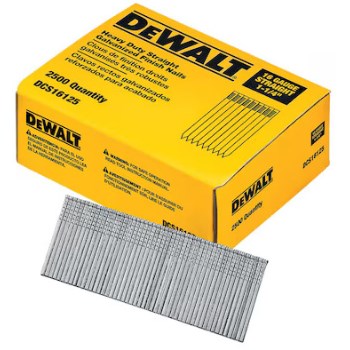 Straight Finish Nails, 1-1/4 inch