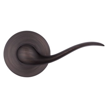 Kwikset Tustin Half Dummy Lever, Venetian Bronze - Right Hand