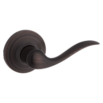 Kwikset Tustin Passage Lever, Venetian Bronze