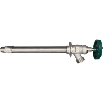 Arrowhead Frost Proof Wall Hydrant, Stainless - 1/2" x 8"