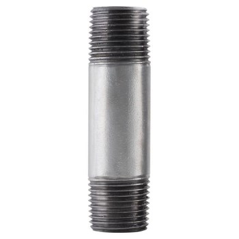 Galvanized Steel Pipe Nipple - 1/8" x 3-1/2"