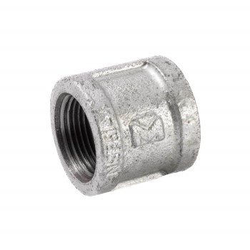 Malleable Iron Coupling, Galvanized - 1" FPT