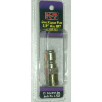 3/8" Male NPT Coupler Plug