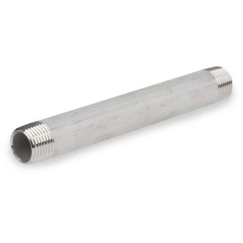 Stainless Steel Pipe Nipple - 3/8" x 2-1/2"
