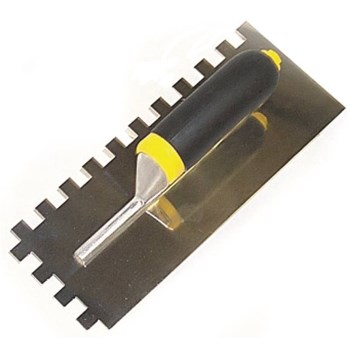 M-D Square Notch Trowel - 11" x 4-1/2", 1/2" Notch