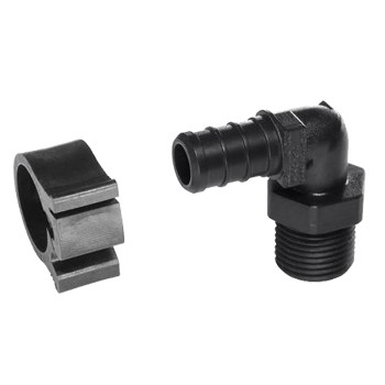 PEXLock Male Pipe Thread Elbow - 1/2" x 3/8" MPT