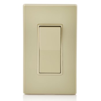 Decora Rocker Switch, 3-Way - 15 Amp, Ivory