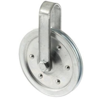 Pulley with Strap and Axle Bolt