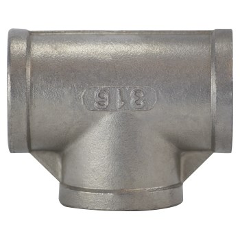 Type 304 Stainless Steel Tee - 1"