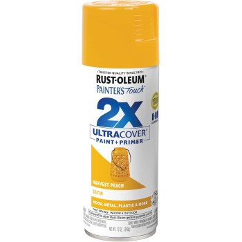 Rust-Oleum 2X Spray Paint  Harvest Peach   12 Oz