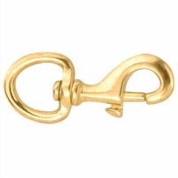 Swivel Round Eye Bolt Snap - 1-1/4" x 4-3/4"