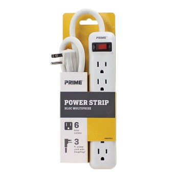 Power Strip - 6 Outlet
