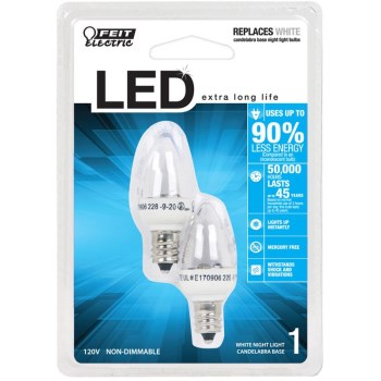 Night Light Bulb, LED Cool White