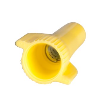 WingGard Wire Connector, Yellow - #22-#10 AWG (25pk Bag)