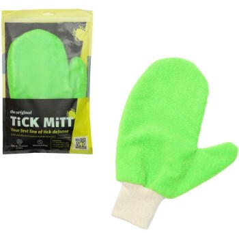 Tick Mitt Tick Removal Glove, Green