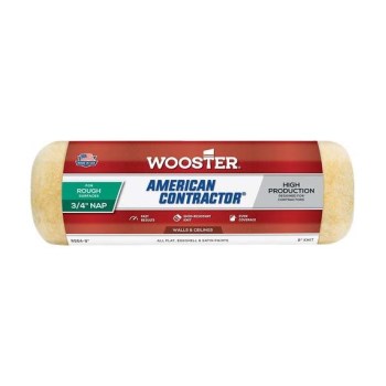 Wooster American Contractor 9" Roller Cover - 3/4" Nap
